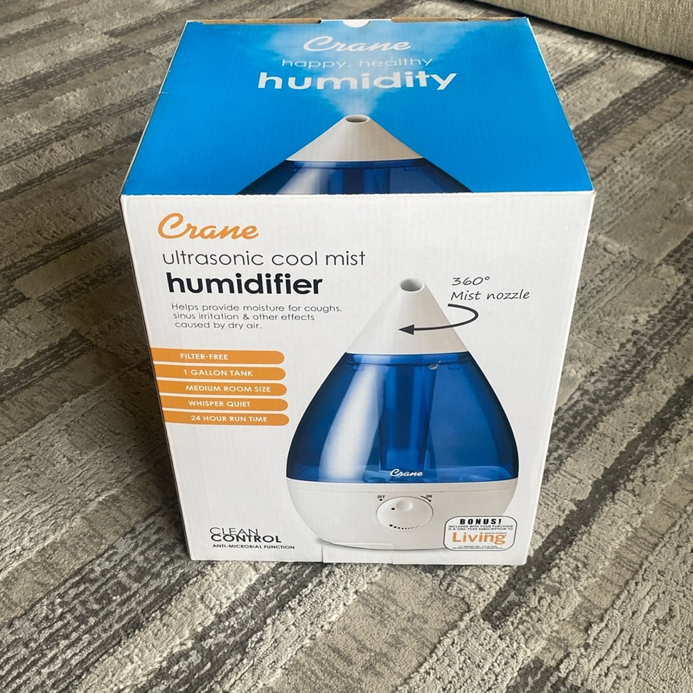 Ultra sonic cool mist humidifier
